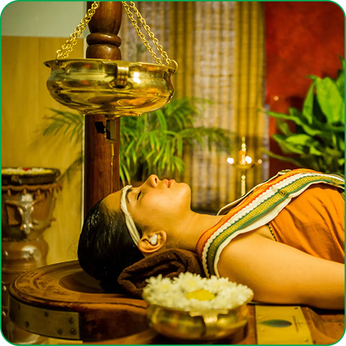 Shirodhara Treatment